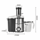 87043565 1100W household centrifugal juicer multi-function electric juicer 2.5L slag cup does not contain BPA fruit and vegetable juice, modern vertical mixing kitchen juicer, secondary mechanical