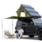 Explorer Plus Tienda de Techo Rígida con Toldo Lateral, Salida de Aire Acondicionado con Soporte, Portaequipajes y Cortina de Lluvia de Malla Reemplazable, Tienda para Caja de Camioneta para Camping, Tienda de Techo para SUV con Apertura Automática