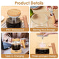 Electric Mixing Mug 400ML High Speed Mixing Cup USB Rechargeable Self String Mug IP67 Waterproof One Button Start for Coffee Milk Protein Powder Egg