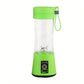 1pc Portable 6 Blades In 3D Juicer Cup, Updated Version Rechargeable Juice Blender Secure Switch Electric Fruit Mixer For Superb Mixing, USB Rechargeable