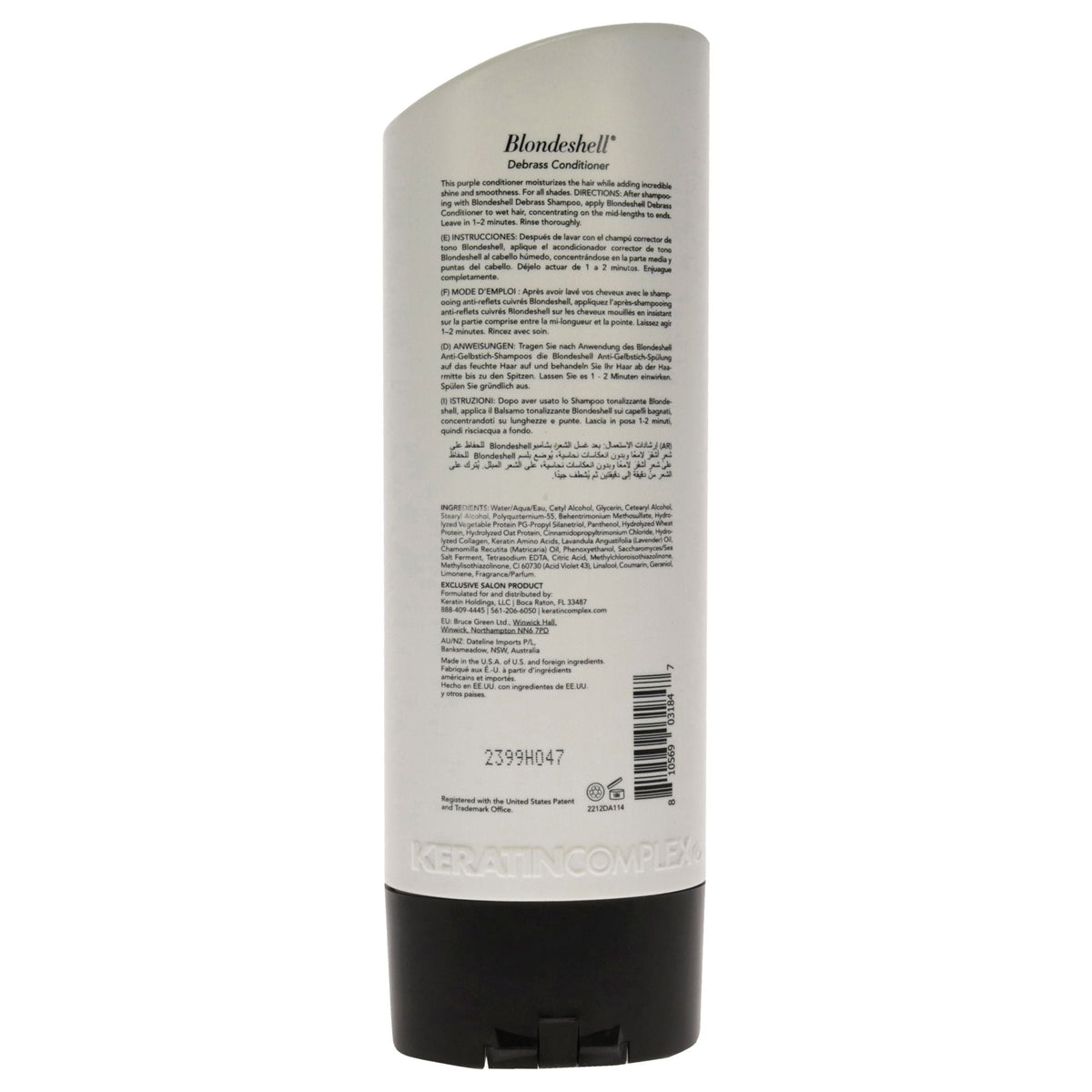 Acondicionador Blondeshell Keratin Complex de Keratin Complex para unisex - Acondicionador de 13.5 oz