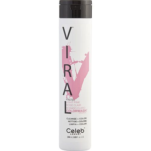 CELEB LUXURY por Celeb Luxury VIRAL COLORWASH ROSA CLARO 8.25 OZ