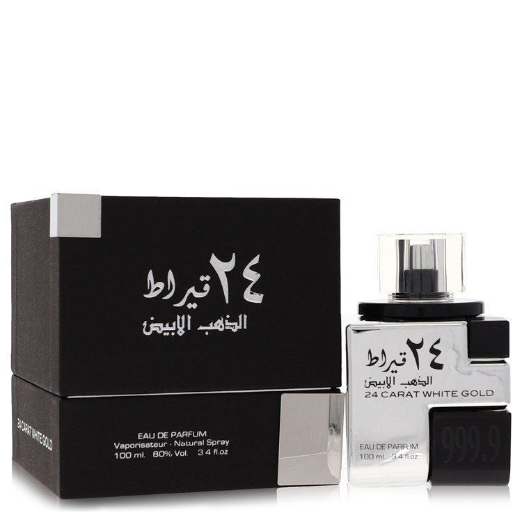 Lattafa 24 Carat White Gold de Lattafa Eau De Parfum Spray (Unisex)