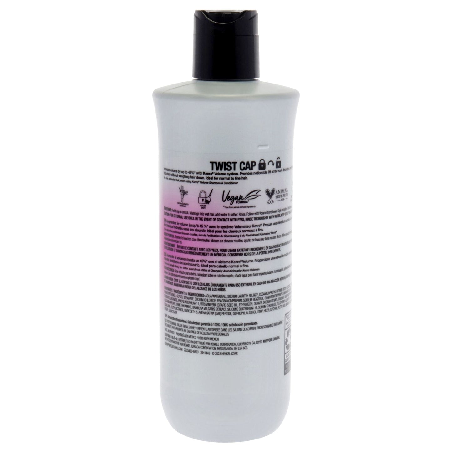 Champú para volumen de Kenra para unisex - Champú de 10.1 oz
