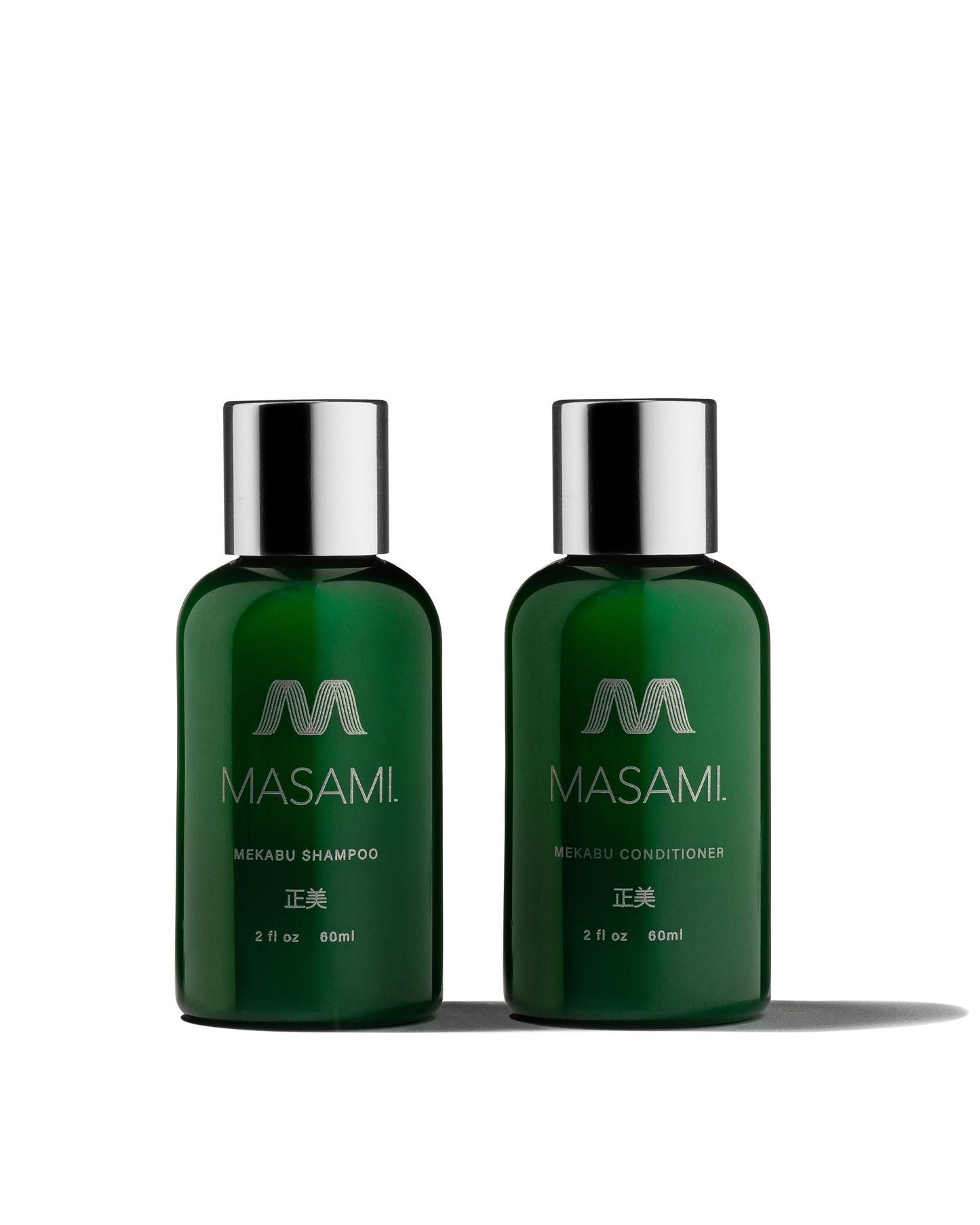 MASAMI Mekabu Hidratante Champú y Acondicionador de Viaje