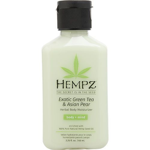 HEMPZ by Hempz Crema Hidratante Herbal Corporal Té Verde Exótico y Pera Asiática --66ml/2.25oz