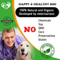 Pastillas masticables para la prevención de pulgas y garrapatas para perros, tratamiento oral de pulgas Revolution para mascotas y multivitamínico complejo, masticables naturales de defensa contra plagas, tabletas pequeñas de 10 oz.
