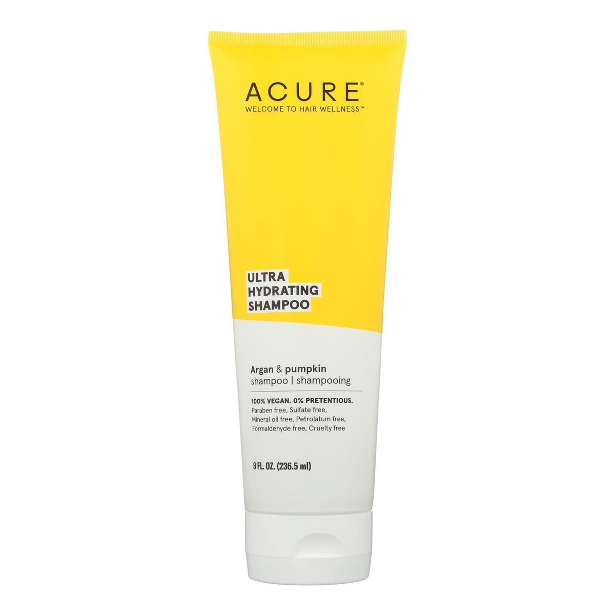 Acure - Champú Argan Hidratante - 1 Unidad - 8 Fl oz