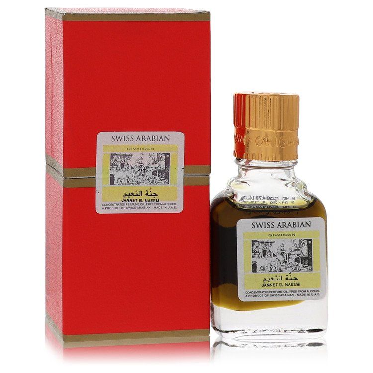 Jannet El Naeem de Swiss Arabian Aceite concentrado de perfume sin alcohol (Unisex)