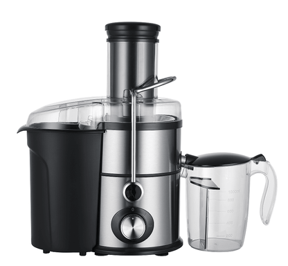 87043565 1100W household centrifugal juicer multi-function electric juicer 2.5L slag cup does not contain BPA fruit and vegetable juice, modern vertical mixing kitchen juicer, secondary mechanical