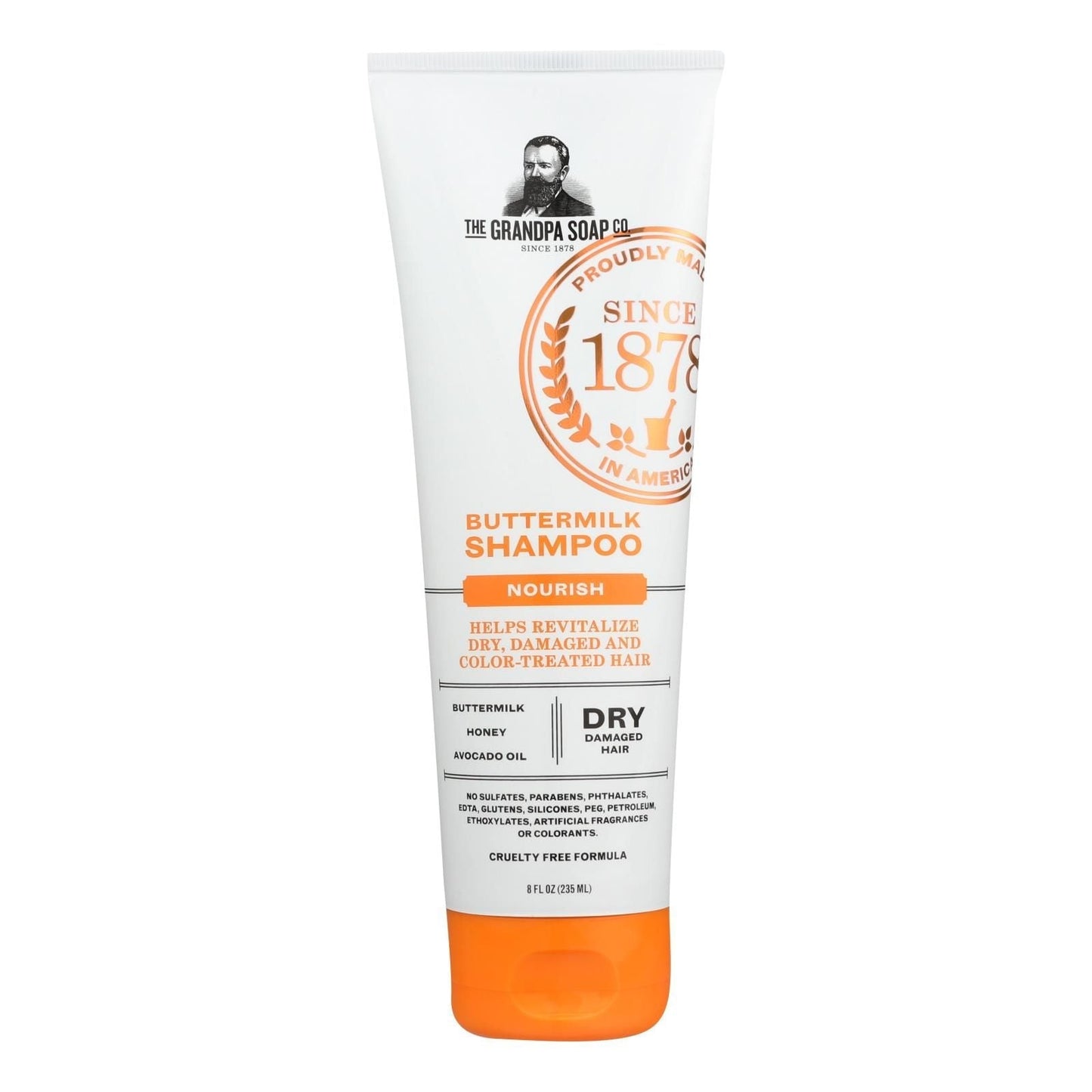 Champú Grandpa Soap - Suero de leche - 8 Fl Oz