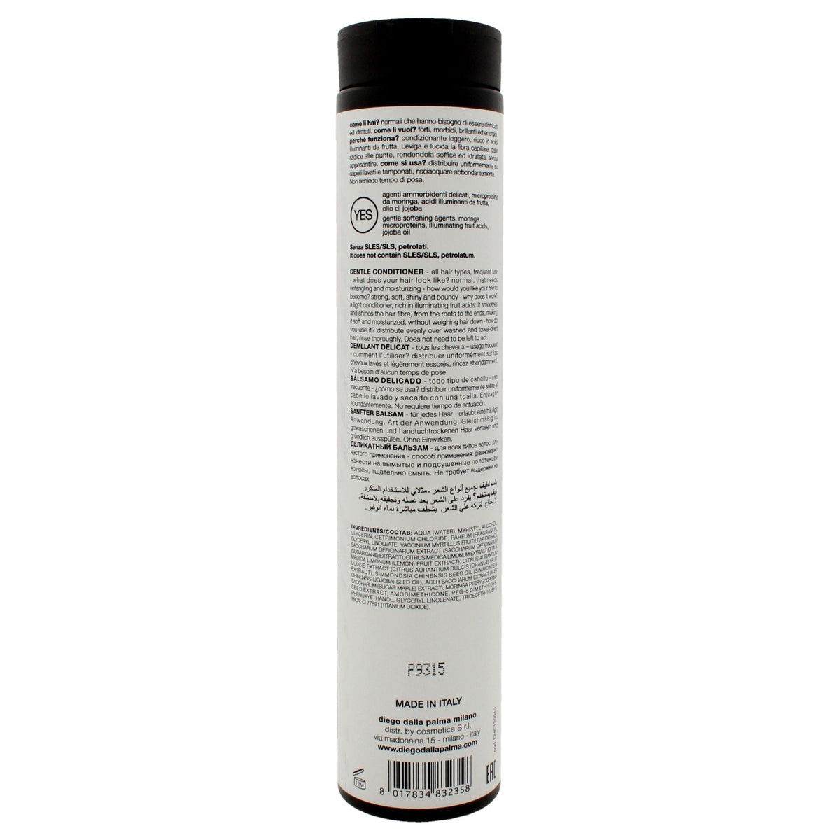 Ognidi Gentle Conditioner by Diego Dalla Palma for Unisex - 8.5 oz Conditioner
