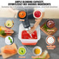 VEVOR Commercial Immersion Blender, 750W 12" Heavy Duty Hand Mixer, Variable Speed Kitchen Stick Mixer with 304 Stainless Steel Blade, Multi-Purpose Portable Mixer for Soup, Smoothie, Puree, Baby Food