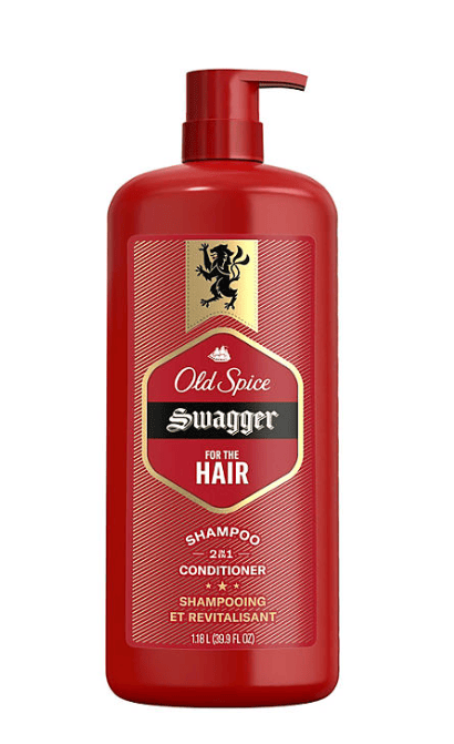 Champú y acondicionador 2 en 1 Old Spice Swagger, 39.9 fl. oz.