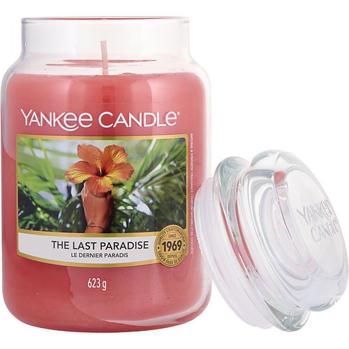 YANKEE CANDLE de Yankee Candle VELA GRANDE AROMÁTICA EL ÚLTIMO PARAÍSO 22 OZ