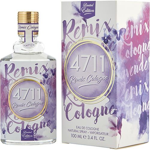 4711 REMIX COLOGNE por 4711 EAU DE COLOGNE SPRAY 3.4 OZ (EDICIÓN LIMITADA LAVANDA 2019)