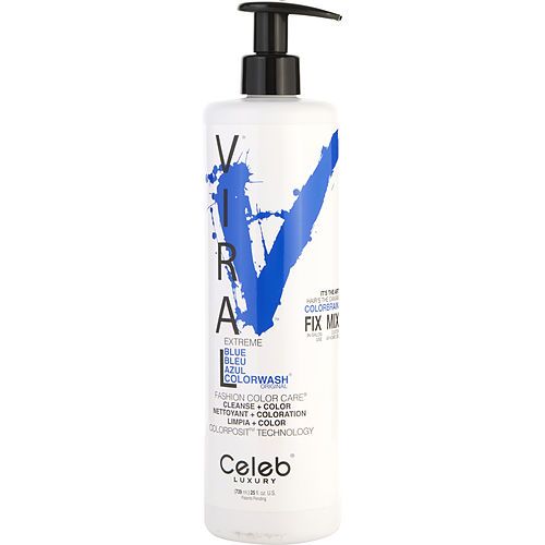 CELEB LUXURY por Celeb Luxury VIRAL COLORWASH AZUL EXTREMO 25 OZ