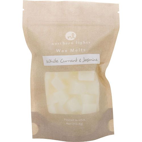 GROSELLA BLANCA Y JAZMÍN de Northern Lights, SACHET DE CUBOS DE CERA DE 4 OZ
