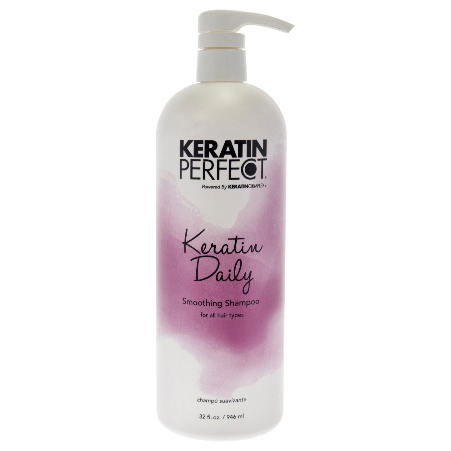 Champú diario de queratina de Keratin Perfect para unisex - Champú de 32 oz