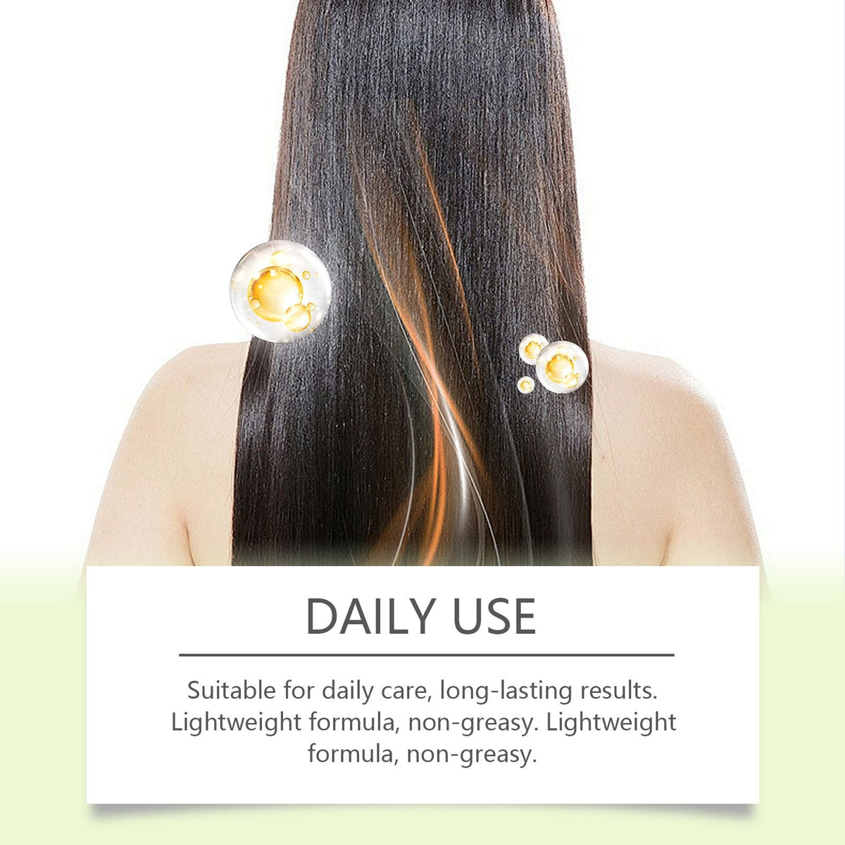 El aceite esencial capilar de romero de Hoegoa repara el cabello dañado, nutre el cuero cabelludo, fortalece el cabello y mejora las puntas abiertas