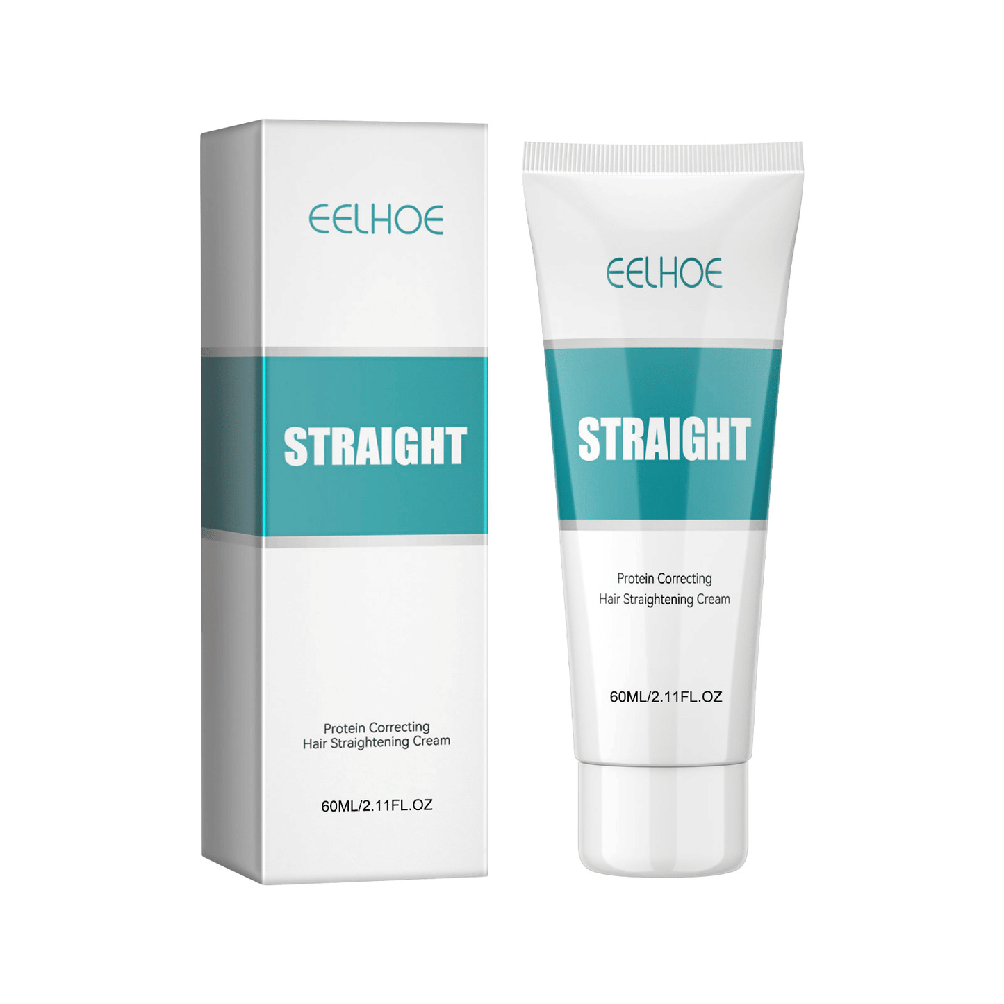 EELHOE Crema Alisadora Correctora de Proteínas Suaviza el Frizz Repara las Puntas Abiertas Acondicionador Sin Enjuague para Cabello Dañado