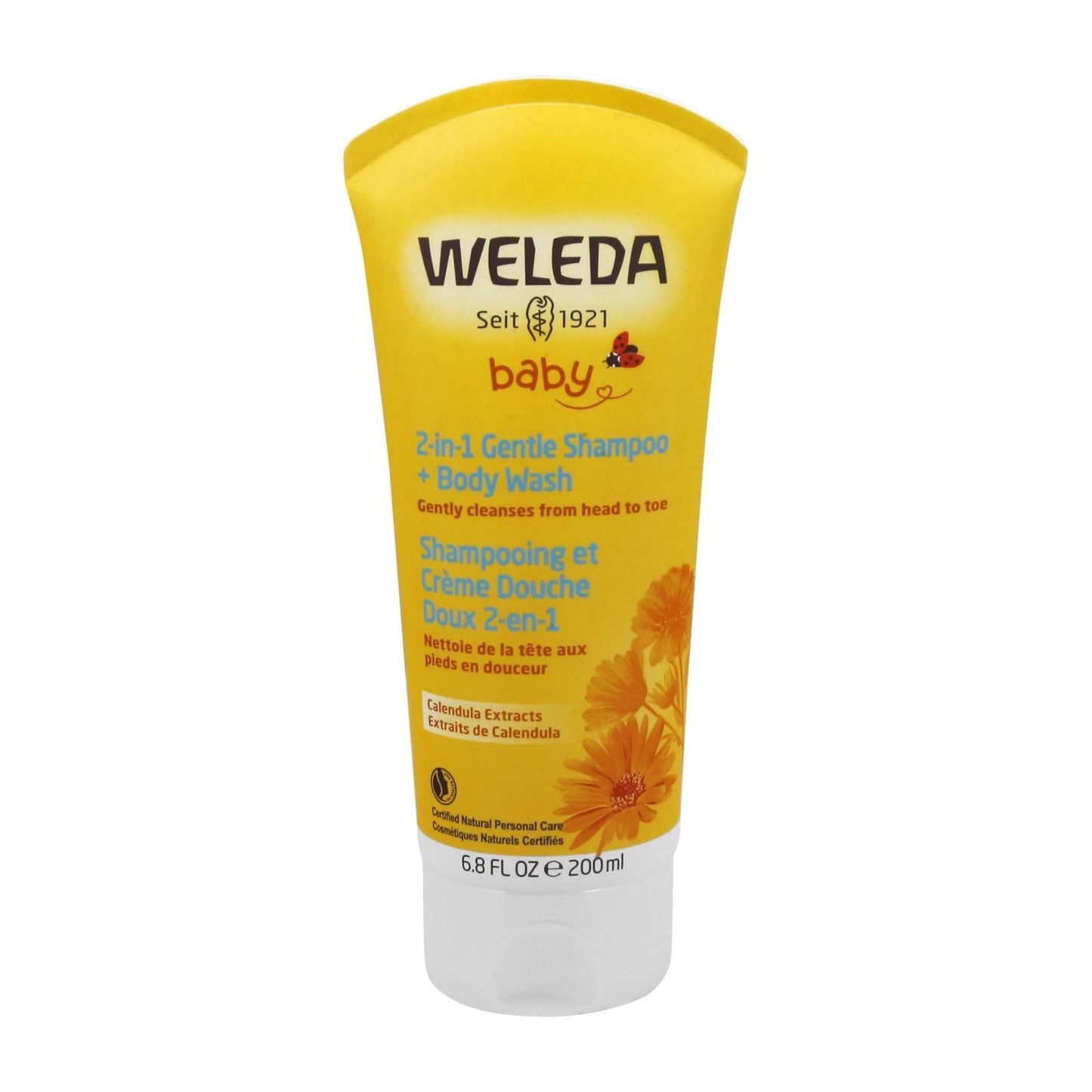 Weleda Champú y Gel de Baño de Caléndula - 200 ml