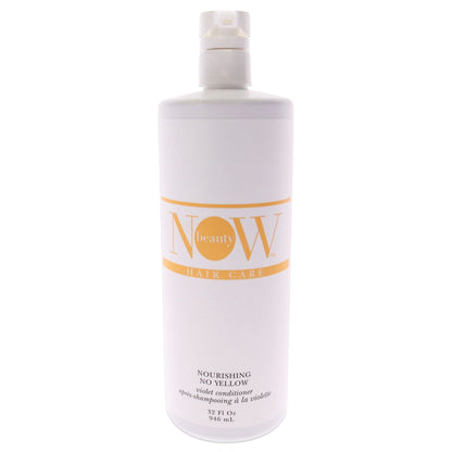 Acondicionador Matizador sin tonos amarillos de Now Beauty para Unisex - Acondicionador de 32 oz