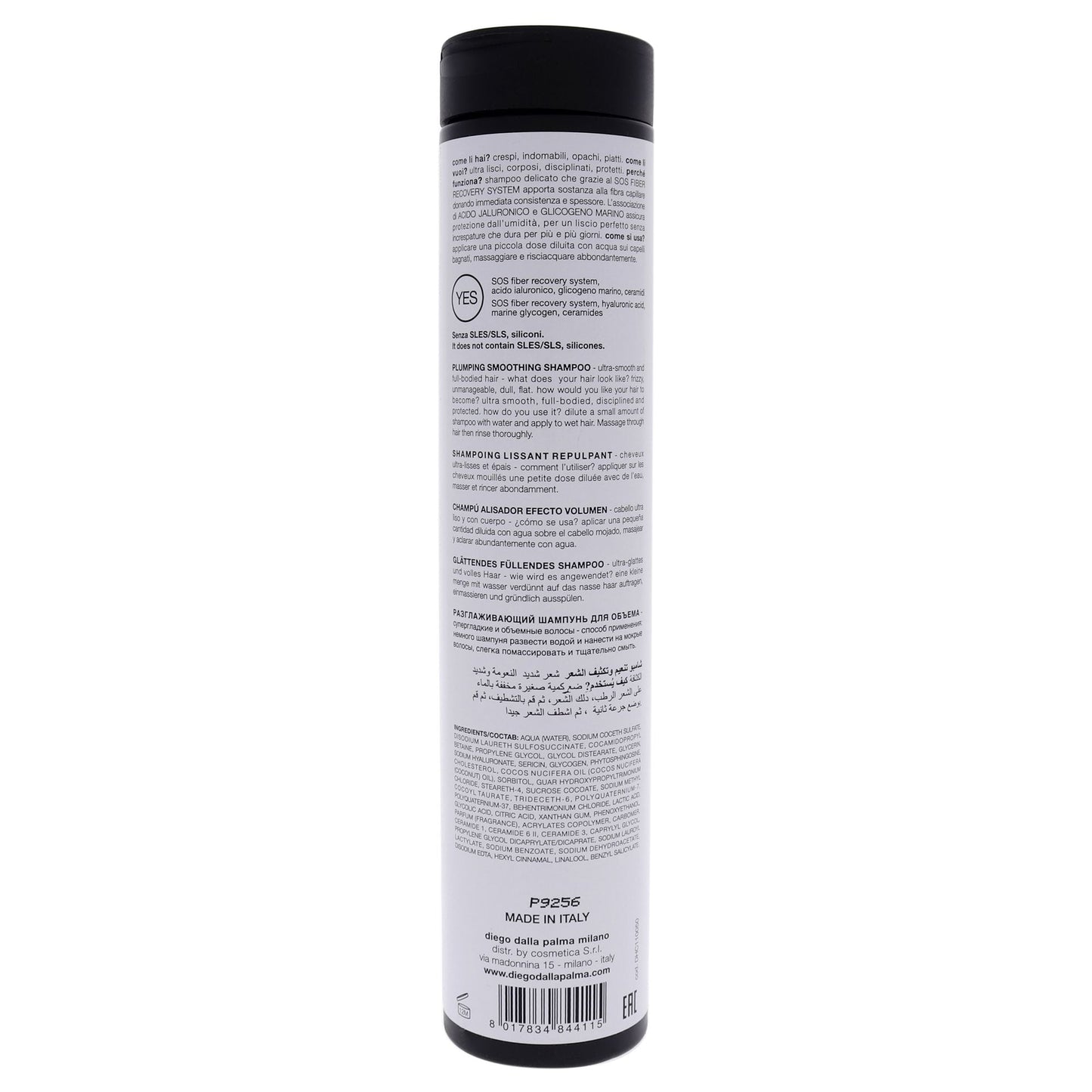 Champú voluminizador y suavizante de Diego Dalla Palma para Unisex - Champú de 8.5 oz