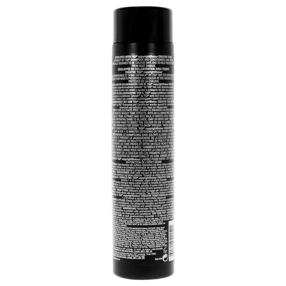 Catwalk Fashionista Violet Shampoo de TIGI para unisex - Champú de 10.14 oz