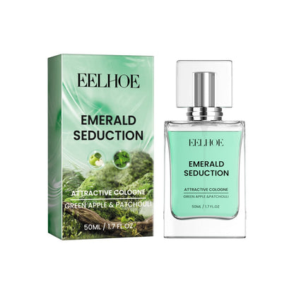 Perfume para hombre EELHO (Esmeralda) Fragancia duradera para parejas, fragancia para citas, natural y fresca para llevar contigo - Regalo de Navidad