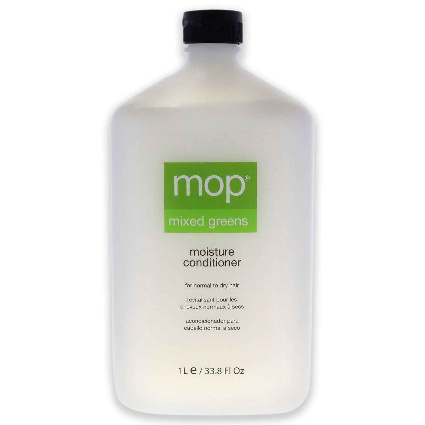 Acondicionador hidratante Mixed Greens de MOP para unisex - Acondicionador de 33.8 oz