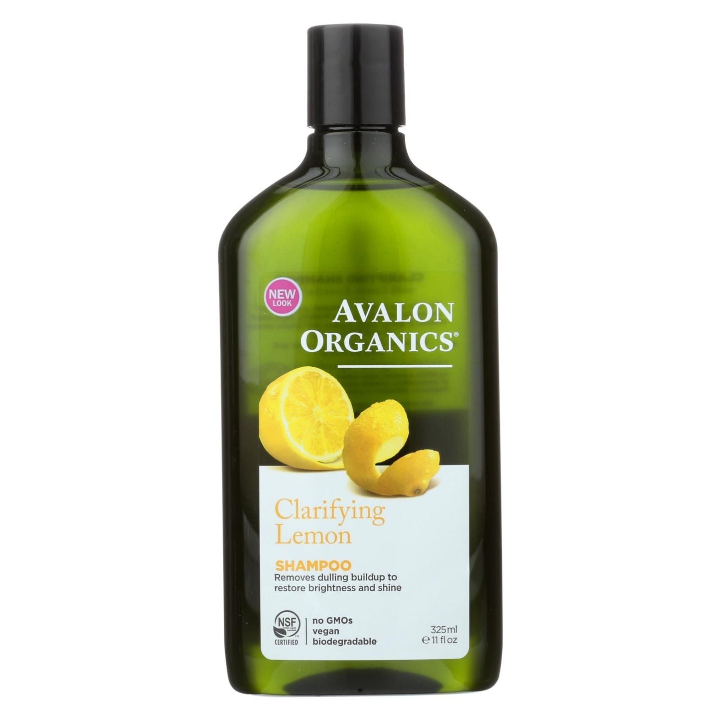 Avalon Organics Champú Clarificante Limón con Manteca de Karité - 11 Fl Oz