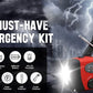 Storm Safe Emergency AM/FM/NOAA Weather Band Radio With Solar Flash Light And Built-in Phone Charger