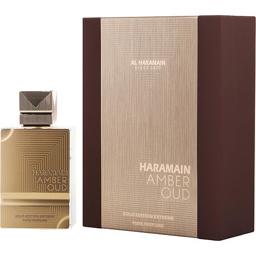 AL HARAMAIN AMBER OUD de Al Haramain SPRAY DE PERFUME PURO 2 OZ (EDICIÓN DORADA EXTREMA)