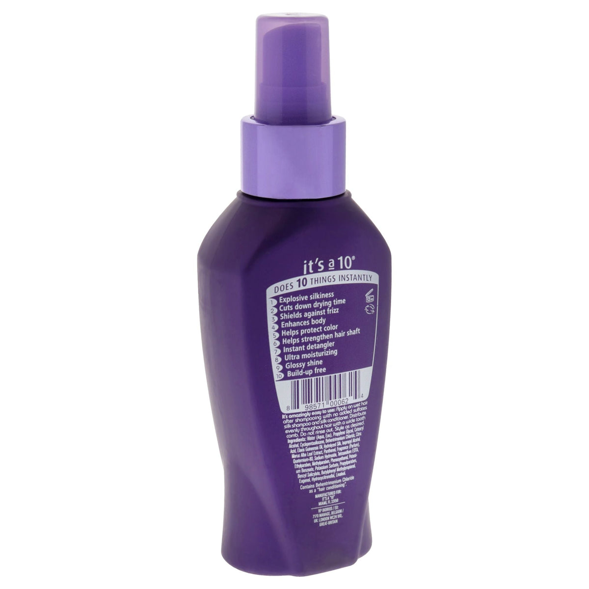 Acondicionador Silk Express Miracle Silk Leave-In de It's A 10 para unisex - 4 oz