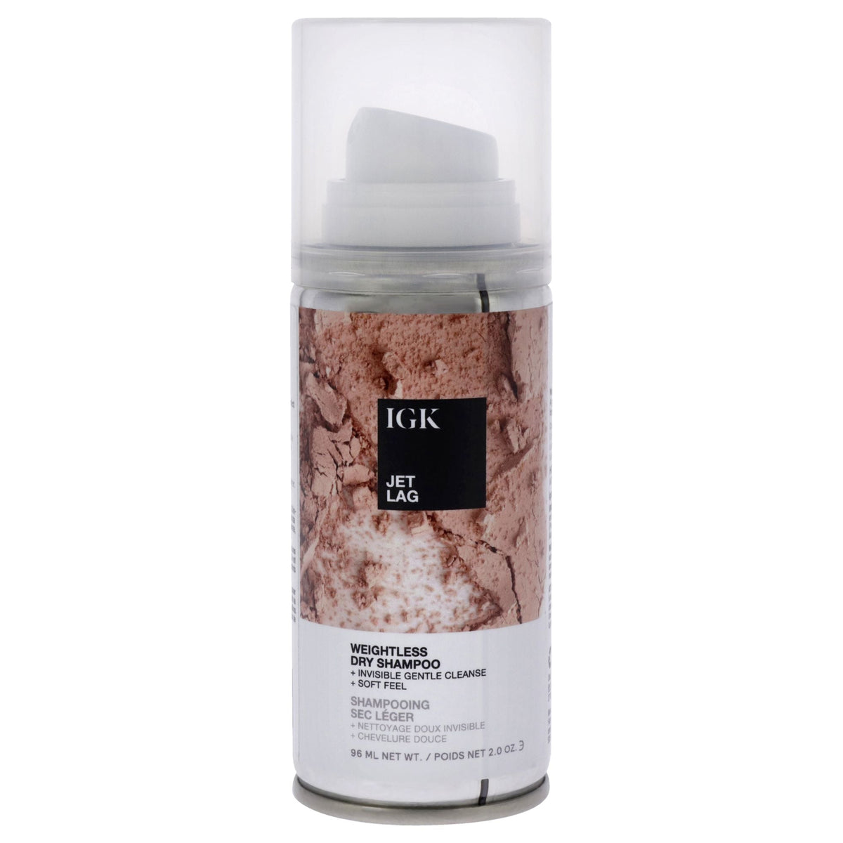 Champú Seco Ligero Jet Lag de IGK para Unisex - 2 oz Champú Seco