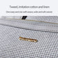 SUNVENO Mochila para pañales, bolso cambiador de bebé, bolsos de tweed para pañales de bebé, multifunción, impermeable para viajes