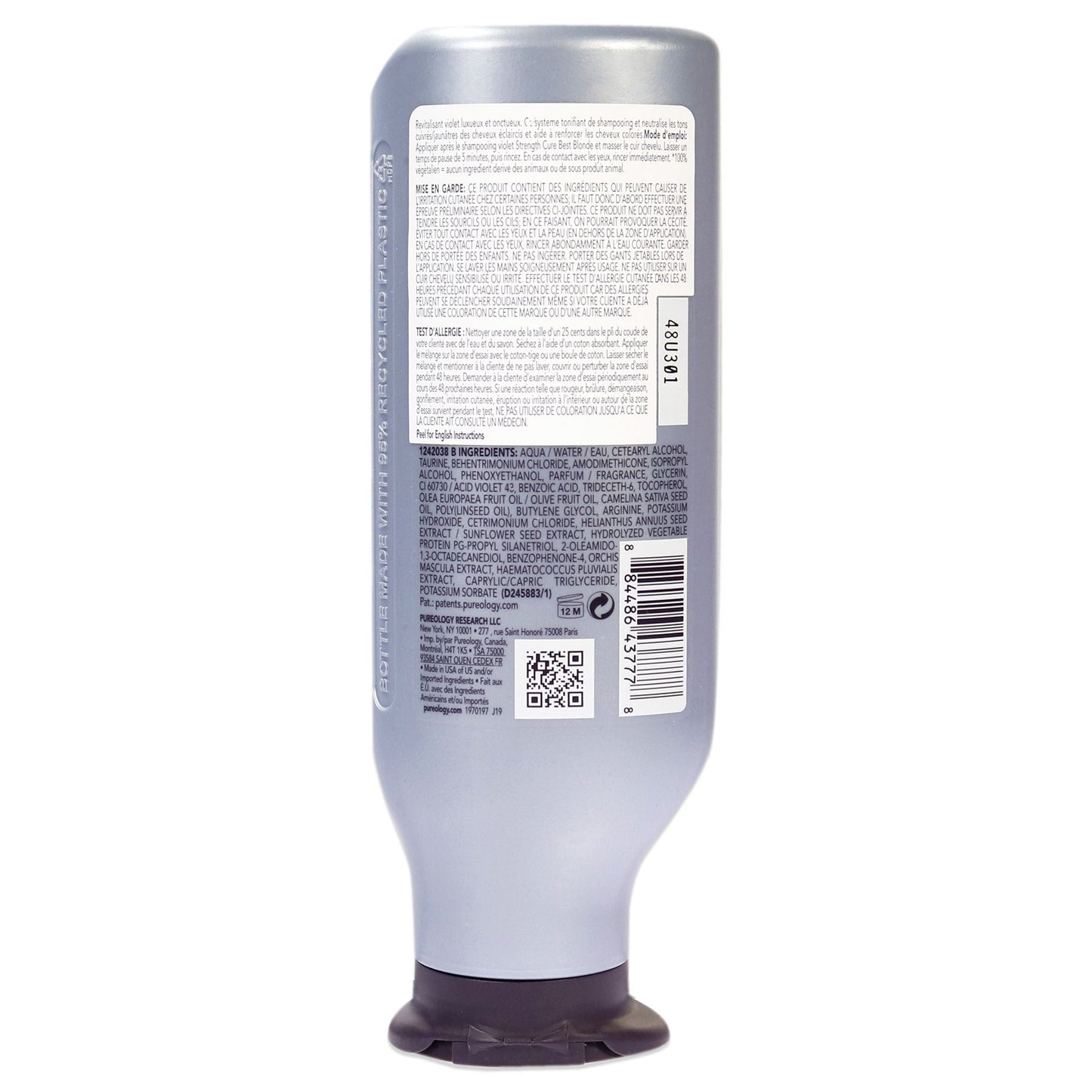 Acondicionador Strength Cure Blonde de Pureology para Unisex - Acondicionador de 9 oz