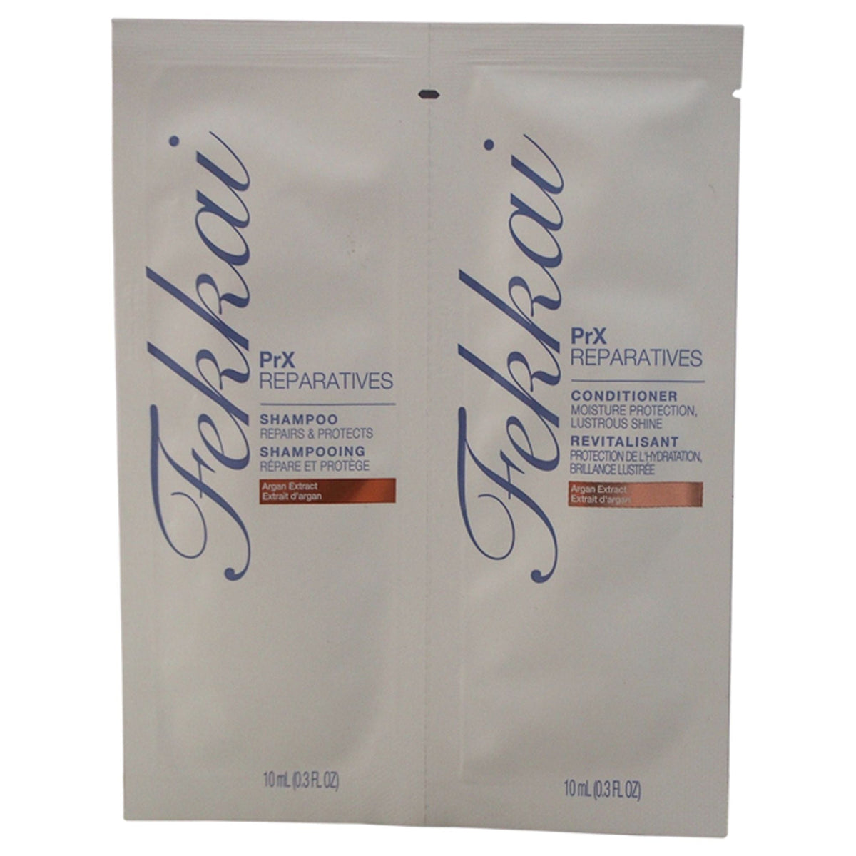 Dúo de champú y acondicionador reparador PRX de Frederic Fekkai para unisex - 2 x 0.3 oz champú y acondicionador