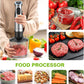 KOIOS Immersion Hand Blender, 5-in-1 Hand Blender with Entire Stainless Steel Blender Shaft, Full Copper Motor, Built in 12 Speed Turbo Stick Blender, Handheld blender for Baby food, Smoothies, Soups