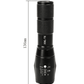Portable Mini Flashlight LED ZOOM Torch Hunting Zoomable Flashlight Torch Light