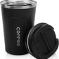 12 oz Stainless Steel Vacuum Insulated Tumbler - Coffee Travel Mug Spill Proof with Lid - T hermos Cup for Keep Hot/Ice Coffee; Tea and Beer