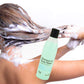 Skin and Hair Cleanser 8 oz. Case of 48 Shampoo & Body Wash with Lanolin, Aloe Vera and collagen. Skin care solution for showers or baths. Natural conditioners & Pleasant Summer Rain Scent.