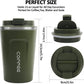12 oz Stainless Steel Vacuum Insulated Tumbler - Coffee Travel Mug Spill Proof with Lid - T hermos Cup for Keep Hot/Ice Coffee; Tea and Beer