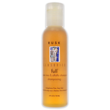 Sensories Full Green Tea Alfalfa Shampoo de Rusk para Unisex - Champú de 4 oz