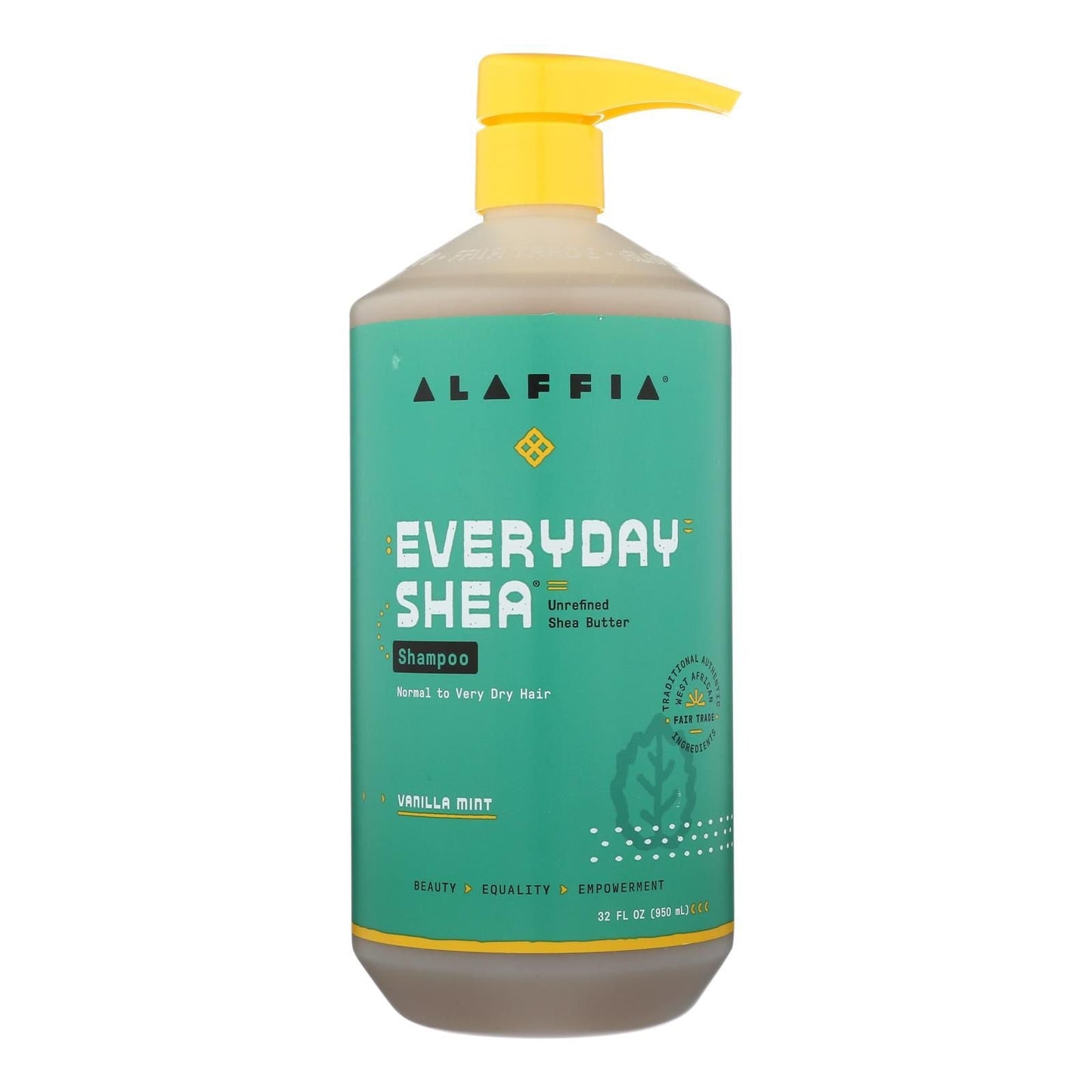 Alaffia - Champú - Vainilla Menta - 32 Oz.