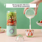 500ML Mini Portable Mixer Cup; Fruit Veggie Juicer; Portable Blender For Fresh Juice; Fresh Juice Blender; Blender Cup Electric; Personal Size Blender For Shakes; and Smoothies; USB Charging Blender