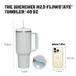 1200ml Stainless Steel Mug Coffee Cup Thermal Travel Car Auto Mugs T hermos 40 Oz Tumbler with Handle Straw Cup Drinkware New In