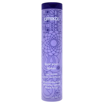 Acondicionador Cool Blonde Bust Your Brass de Amika para Unisex - Acondicionador de 9.2 oz