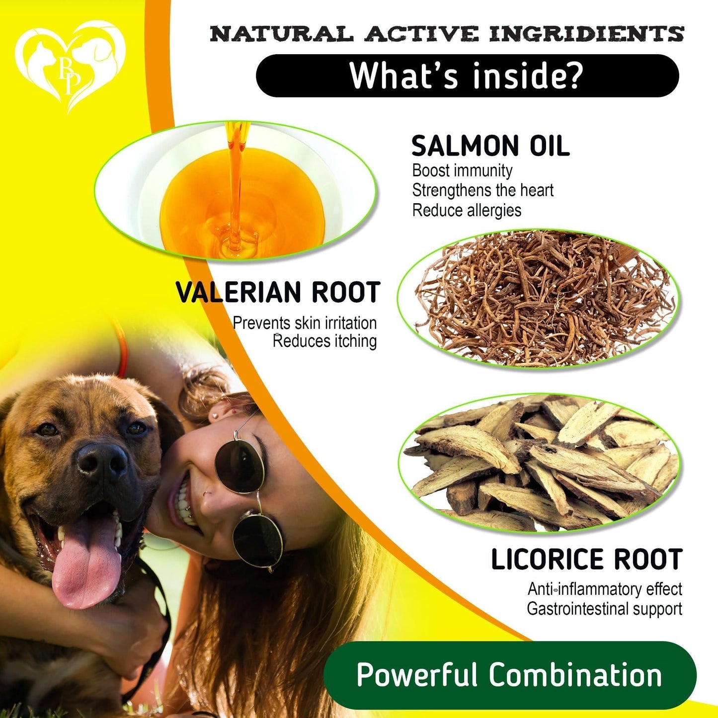 Masticables para perros, alivio de la alergia antipicazón, piel seca y con picazón, tratamiento de puntos calientes con probióticos, aceite omega 3, suplemento inmunológico, medicina para alergias estacionales para perros y cachorros, 140 unidades